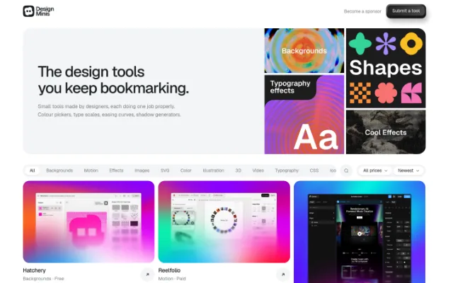 Design Minis: the design tools you keep bookmarking — {