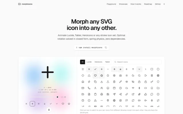 morphicons — {